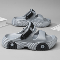 Sandales pour couples 2026 Nouvelle Collection Antidérapantes Résistantes à l'usure Chaussons Homme Été Respirantes Intérieur-Extérieur Loisirs Plage Tige en EVA