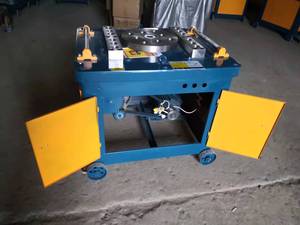 Dobladora de barras de refuerzo de hierro CNC de súper promoción, dobladora de barras de refuerzo de 380V o 220V, dobladora de barras de acero con energía eléctrica - Product Image 6