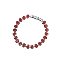 Bracelet Gourd élégant pour femme, entièrement pavé, en alliage, géométrique, minimaliste et polyvalent, plaqué or 18 carats, idéal pour le bureau/la carrière, bijou cadeau