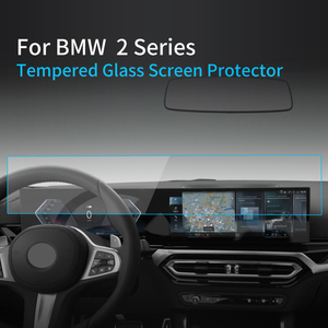 ฟิล์มกระจกนิรภัยแบบดิจิตอลสำหรับหน้าจอสัมผัส Carplay รุ่น Hot 9H สำหรับ <span class=keywords><strong>BMW</strong></span> ซีรีส์ 1 2 3 7 และ Ix ฟิล์มใสคุณภาพสูงสำหรับแผงหน้าปัดรถยนต์ - Product Image 2