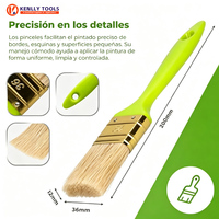 Ensemble de rouleaux à peinture en polyester de 9 pouces, kit professionnel de peinture murale avec plateau et cadre pour la rénovation de meubles et de maisons
