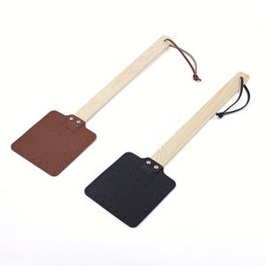 Matamoscas de Cuero Reforzado Antideslizante de Alta Resistencia para Hogar, Cocina y Jardín, con Mango Largo - Product Image 1