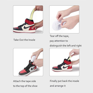 Ingrosso scarpe antirughe con protezione per Sneaker in pelle scudi per scarpe protezioni morbide e comode per prevenire le pieghe - Product Image 6