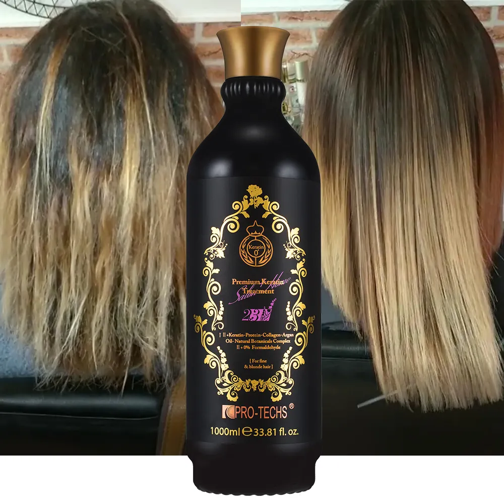 Pelurus Rambut OEM/GMC/ISO, Pelurus Rambut Profesional Bau Enak, Protein Rambut Keratin Brasil