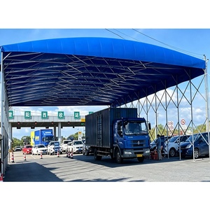Portable folding retractable awning, mobile <b>tent</b>, car garage storage <b>tent</b> warehouse <b>tent</b> carport car shed - Product Image 4