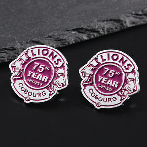 Индивидуальный Серебряный Металлический Мягкий эмалированный Логотип NFC Нагрудный значок персонализированный корпоративный подарок с логотипом - Product Image 5