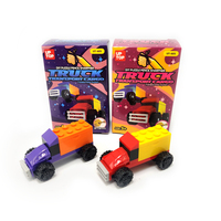 Ventes en vrac chaudes papelaria fofa étudiants fantaisie bricolage puzzle enfants école taille-crayon bloc ensemble nouveauté papeterie pour les cadeaux