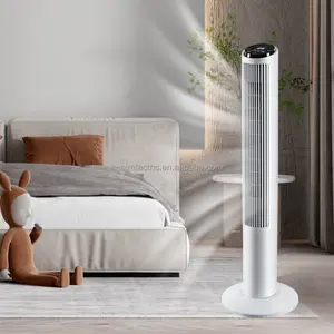 Ventiladores de agua de pedestal de torre de 40 pulgadas, nuevo modelo de 2000, refrigeración por aire de 70 grados, función de oscilación de plástico, ventilador de Torre silencioso