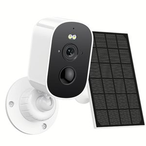 Caméra de sécurité solaire sans haut-parleurs avec projecteur, Caméra de surveillance 5MP avec alarme, Panneau solaire 60W - Product Image 1