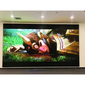 Pantalla Led fija para interiores, 4K panel grande de teatro, pantalla Led P1.2 de pared de vídeo Microled, pantalla Led Micro P1.25