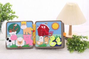 Juguetes Montessori al por mayor: Libro sensorial de fieltro de ciervo, Libro de actividades de fieltro suave para niños pequeños, Tablero de actividades de fieltro para niños pequeños - Product Image 4