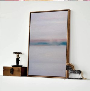 Dropshipping phòng khách trang trí tường sơn dầu sóng hình ảnh tường nghệ thuật lớn 3D tay sơn trừu tượng vải Pop SJ 1pcs - Product Image 6