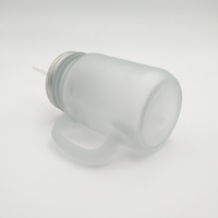 Topjlh Vente en gros de tasses en verre mat personnalisées de 430 ml, impression de logo photo personnalisée en vrac