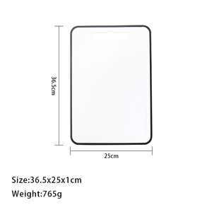 Professional Fast Thawing Defrosting Cutting Board Garlic <b>Grinder</b> Food Grade Anti-Slip pp <b>Plastic</b> Aluminum Metal Chopping Board - Product Image 5