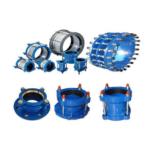 Conector de Junta Adaptador Flexible Universal <span class=keywords><strong>JOHO</strong></span> para Tuberías de PVC, HDPE, Acero y DI AC - Product Image 1