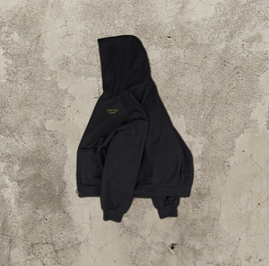 Fabricantes de ropa Unisex Heavyweight Zip-up Hoodie Boxy Casual Oversized Thick Zipper Hoodies Full Zipper Solid Crop Baggy - Product Image 1