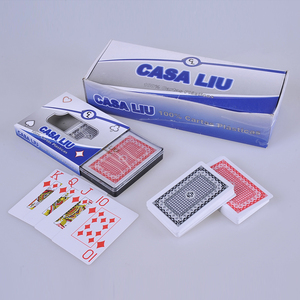 De gama alta de <span class=keywords><strong>la</strong></span> mejor calidad a prueba de agua 100% reciclado de plástico impreso casino jugando tarjetas - Product Image 6