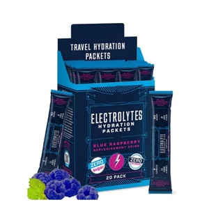 Polvere Multivitaminica Energetica e Idratante <span class=keywords><strong>in</strong></span> Bustine, Confezione Assortita, Mix per Bevanda Elettrolitica Quotidiana con Estratti Vegetali - Product Image 1