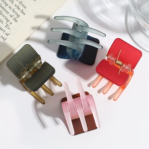 Vintage gradazione cinque denti fermaglio per capelli fermaglio per le donne mollette coda di cavallo titolare temperamento copricapo accessori per capelli - Product Image 2