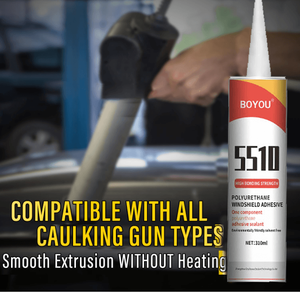 300ml tek bileşenli siyah poliüretan dolgu macunu, hızlı sertleşen poliüretan otomotiv cam dolgu macunu - Product Image 4