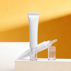 OEM ODM Custom Logo 10ml 15ml 20ml Eye Cream Squeeze Serum Matte Empty Printing Cream <b>Plastic</b> Packaging Cosmetic Soft <b>Tube</b> - Product Image 5