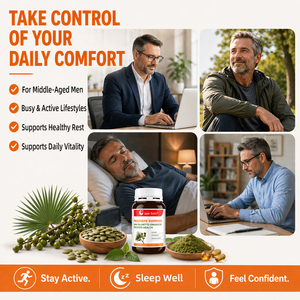 Suplemento para la Próstata Shecome, con Saw Palmetto y Multivitaminas, 60 Cápsulas, Favorece la Salud del Cabello y la Próstata - Product Image 3