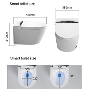 โถสุขภัณฑ์เซรามิกแบบติดผนัง ยี่ห้อ Manufacturer Sanitario รุ่น G4 Smart Automati ระบบชำระล้างอัตโนมัติ แบบแขวนผนัง พร้อมระบบสมาร์ท - Product Image 6