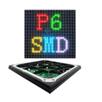 Module d'écran LED couleur plein écran extérieur P6 SMD 192x192mm, étanche IP65, luminosité 7000cd, lisible en plein soleil