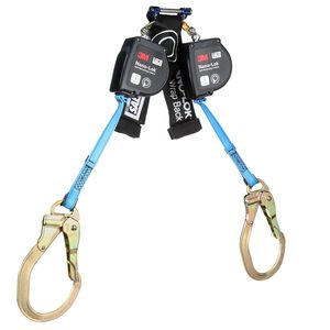 3M Nano-Lok Línea de Vida Autorretráctil de 8 pies con Conexión Rápida Web Wrap Back para Protección Contra Caídas - Product Image 1