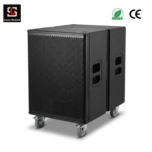 Subwoofer <span class=keywords><strong>actif</strong></span> professionnel <span class=keywords><strong>de</strong></span> 18 pouces, 1200 W RMS, technologie DSP FIR allemande, système <span class=keywords><strong>de</strong></span> haut-parleurs en ligne, subwoofer PA DJ alimenté - Product Image 6