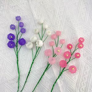 Ramo de Lirios del Valle en Resina Plástica, Set de Joyería DIY para el Día de la Madre, Regalo para el Día de San Valentín - Product Image 1
