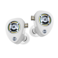 KZ-Shadow Wing Dual Dynamic Driver, effets sonores ambiantes haute résolution, microphone HD, écouteurs