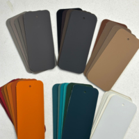 Cuir synthétique en silicone organique PU résistant à l'abrasion et respectueux de l'environnement pour la sellerie de sièges de voiture