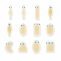 Coussinets de talon hydrocolloïdes pour marcheurs, imperméables, respirants, amortis, à forte adhérence, anti-transpiration, anti-friction