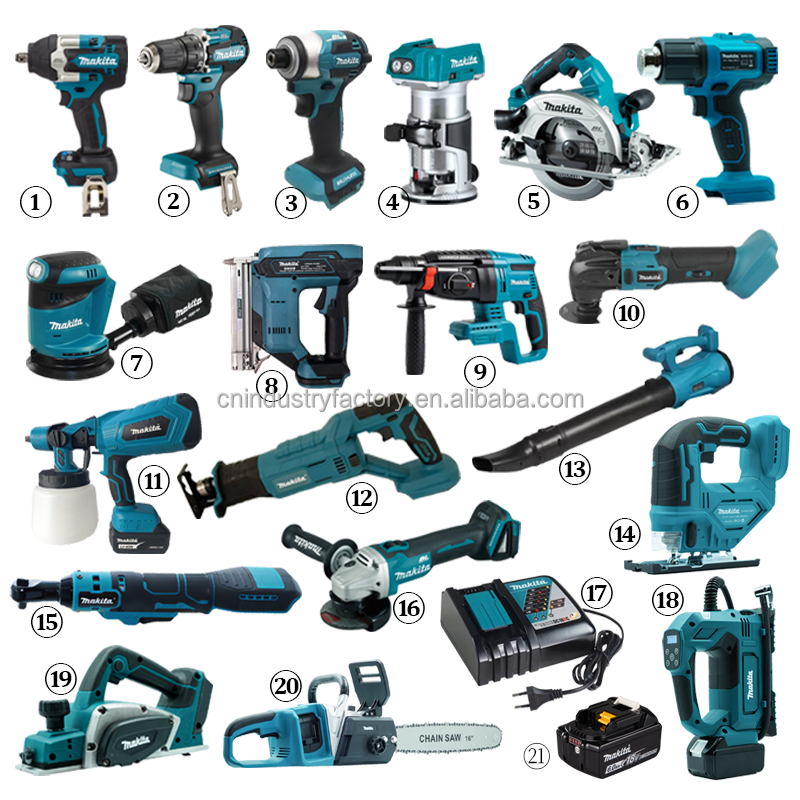 Kit combiné d'outils électriques sans fil