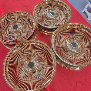 Roues à rayons en alliage d'aluminium doré de 20 à 26 pouces - Product Image 2