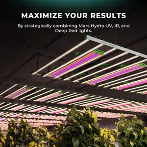 Under Canopy ADlite Series Deep Red 15W 27W Supplemental LED Grow Light Bar For Flower Bloom Led Strip Light Bar Mars Hydro