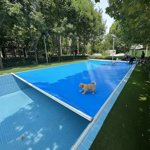 <span class=keywords><strong>Couverture</strong></span> de piscine <span class=keywords><strong>automatique</strong></span> sur mesure, forme et dimensions personnalisées, pour piscine extérieure - Product Image 6