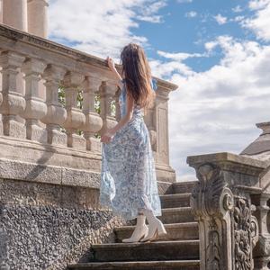 Maillot de bain bikini 2 pièces personnalisé OEM avec imprimé rétro, taille haute et cache-maillot pour femme, tenue de plage - Product Image 4