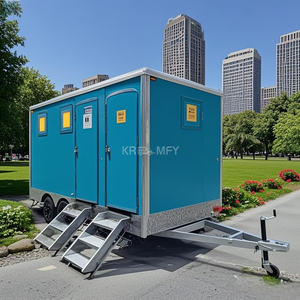 ห้องน้ำเคลื่อนที่แบบพ่วงสำหรับตั้งแคมป์ ปี 2025 ห้องน้ำหรูหราแบบพกพา - Product Image 6