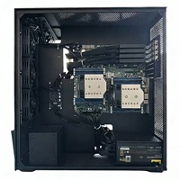 Station de travail / Serveur GPU 4 voies pour l'IA et le calcul de grands modèles, Serveur GPU IA prenant en charge 4 GPU A100 H100 4090 5090 PRO6000
