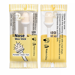 Customize logo Disposable Nasal Ears Face <strong>Hair</strong> <strong>Removal</strong> <strong>Nose</strong> Sticks <strong>Hair</strong> Dryer Heating <strong>Wax</strong> Tipped Applicator, OEM ODM - Product Image 1