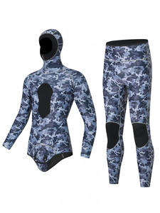 Combinaison de plongée thermique en néoprène 3MM pour l'hiver, motif camouflage, pour la plongée sous-marine et la pêche au harpon, vente en gros - Product Image 3