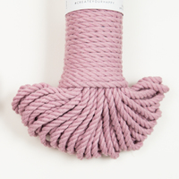 Cordon en macramé torsadé en coton naturel 3mm 4mm 5mm – Offre Spéciale