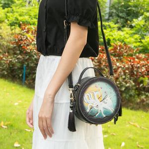 <span class=keywords><strong>Sac</strong></span> à bandoulière d'été pour femme Mischievous Artisan, fermeture éclair, motif plantes et fleurs, tendance - Product Image 4