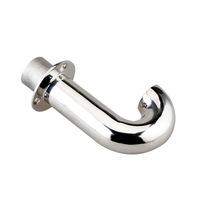 Stainless Steel Goose Neck Pipe Fastener Marine Yacht Accessories with Connecting Elbow Ship Hardware