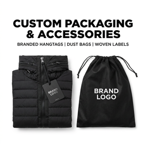 Vestes pour hommes Manteaux à <span class=keywords><strong>capuche</strong></span> pour hommes Mode hivernale personnalisée Manteaux pour hommes Vestes en peluche Manteaux gonflés Vestes en duvet pour hommes - Product Image 5