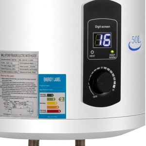 Calentador de agua caliente eléctrico SIHAO 2KW 80L, calentador de agua de almacenamiento de tanque de cilindro de caldera para cocina, calentadores de agua eléctricos instantáneos - Product Image 5