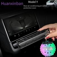 Masque de ventilation arrière ABS pour climatisation, compatible avec Tesla Model YL/3 Refreshed 2026, nouveaux accessoires intérieurs pour voiture Y