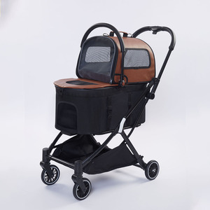 Poussette pliable pour animaux de compagnie, pour chiens et chats - Product Image 3